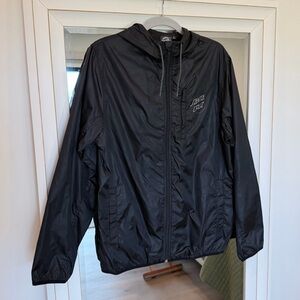 NWOT Santa Cruz skateboard Windbreaker Hoodie Jacket
